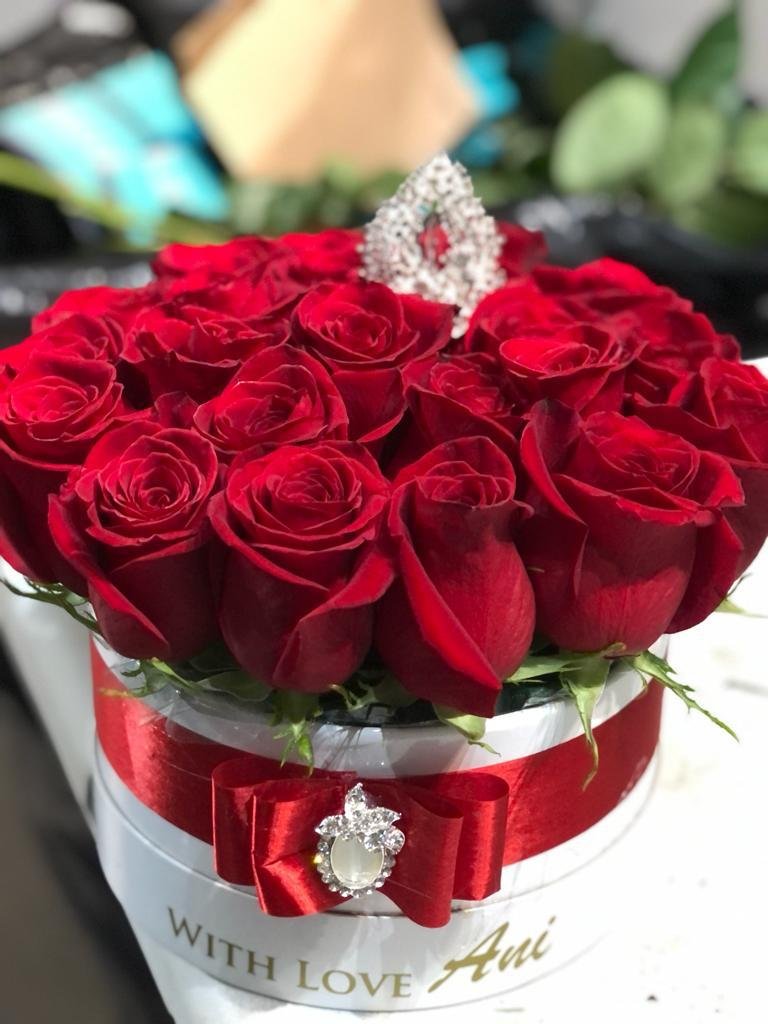 Round Rose Box