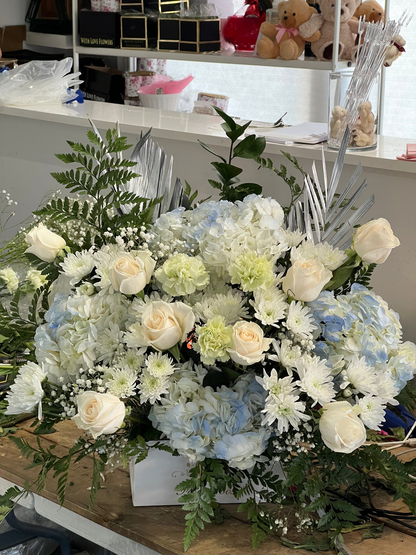 Square Designer's Flower Box