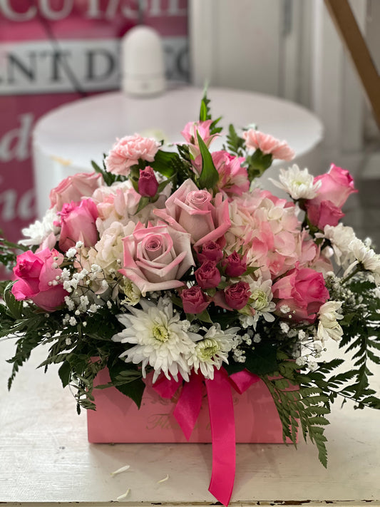 Square Designer's Flower Box