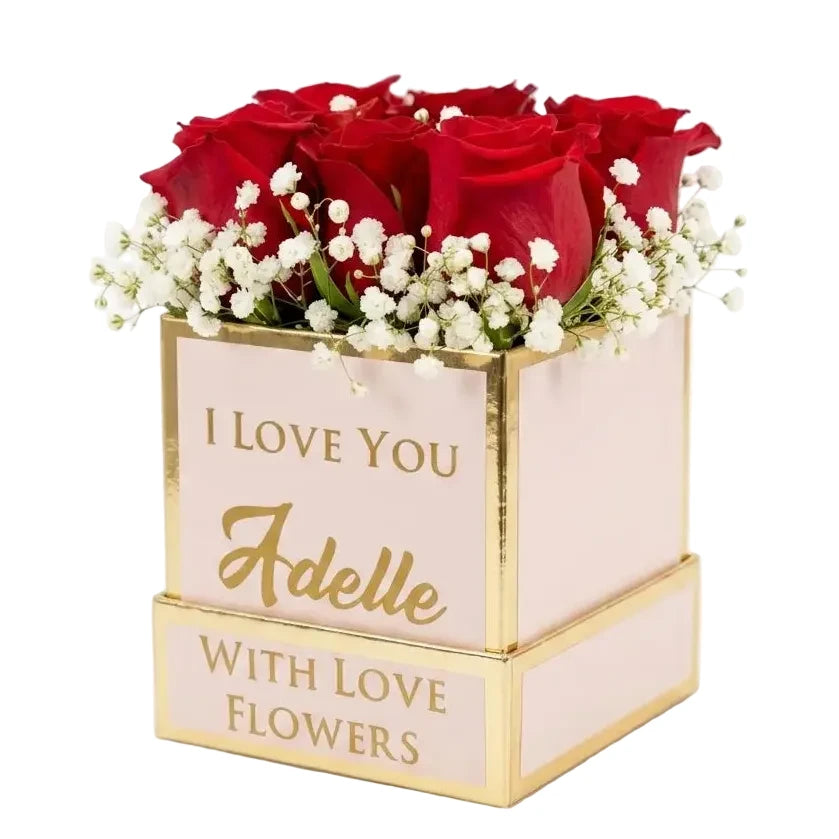 Square Rose Box