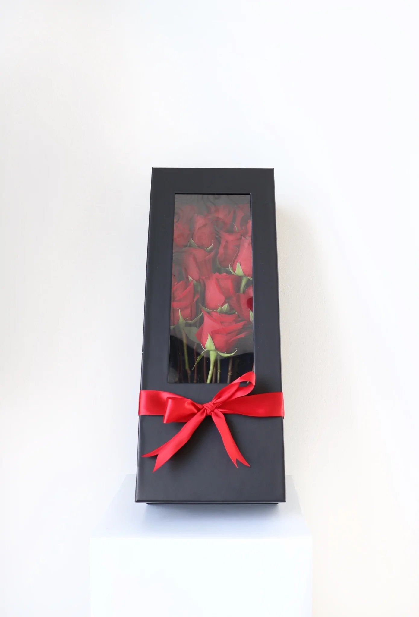 Dozen Rose Flower Box
